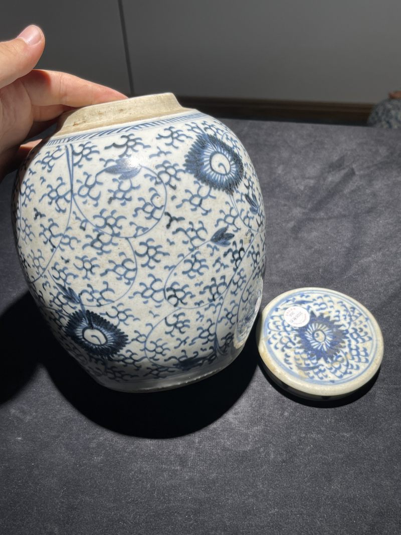 清代 青花罐一组5件 - 图2