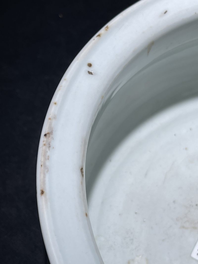清康熙 青花博古纹香炉 - 图12