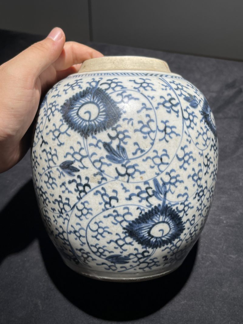 清代 青花罐一组5件 - 图3