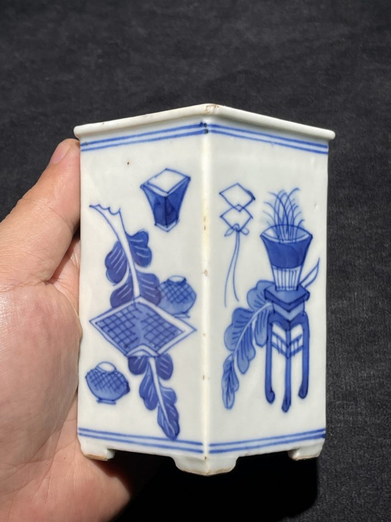 清代 青花瓷器一组14件 - 图35
