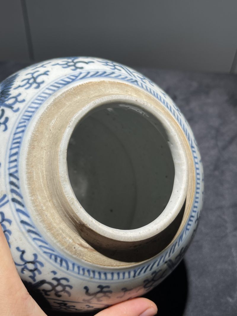 清代 青花罐一组5件 - 图4