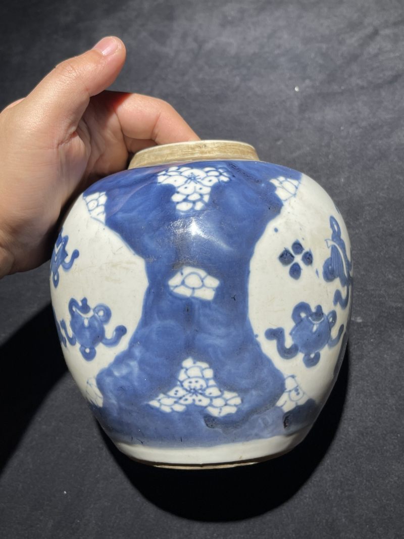 清早期 青花罐一组4件 - 图16