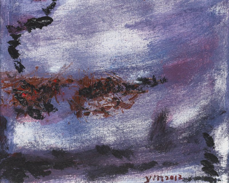 易茗（1974年生）白露未晞，東方將明：入澄明之境 2012年作 布面油畫 | YI MING (b.1974) - 图8