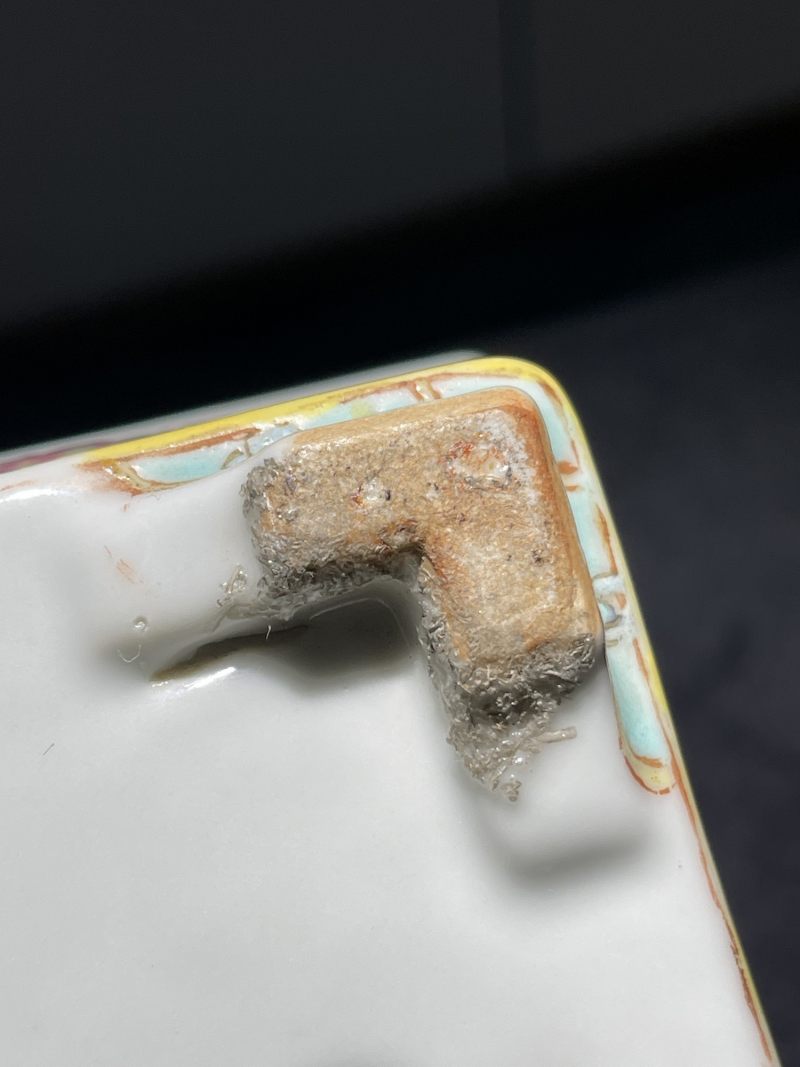 民国 洪宪彩花卉花盆一对 - 图29