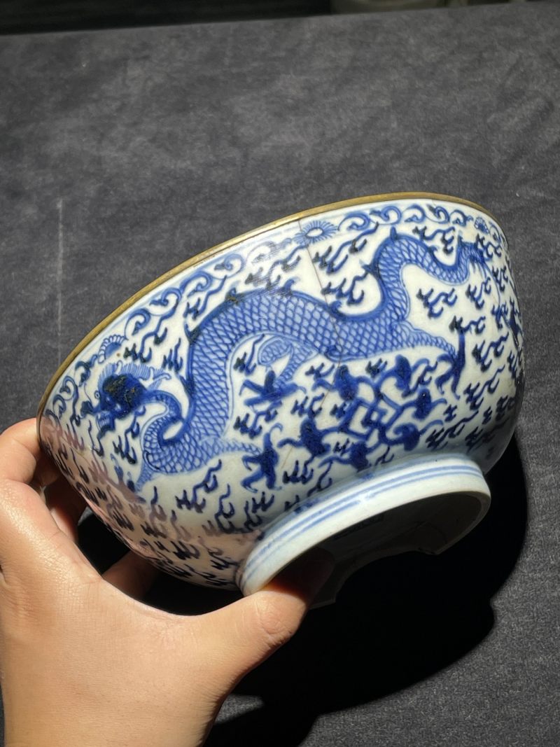 清代 青花瓷器一组14件 - 图38