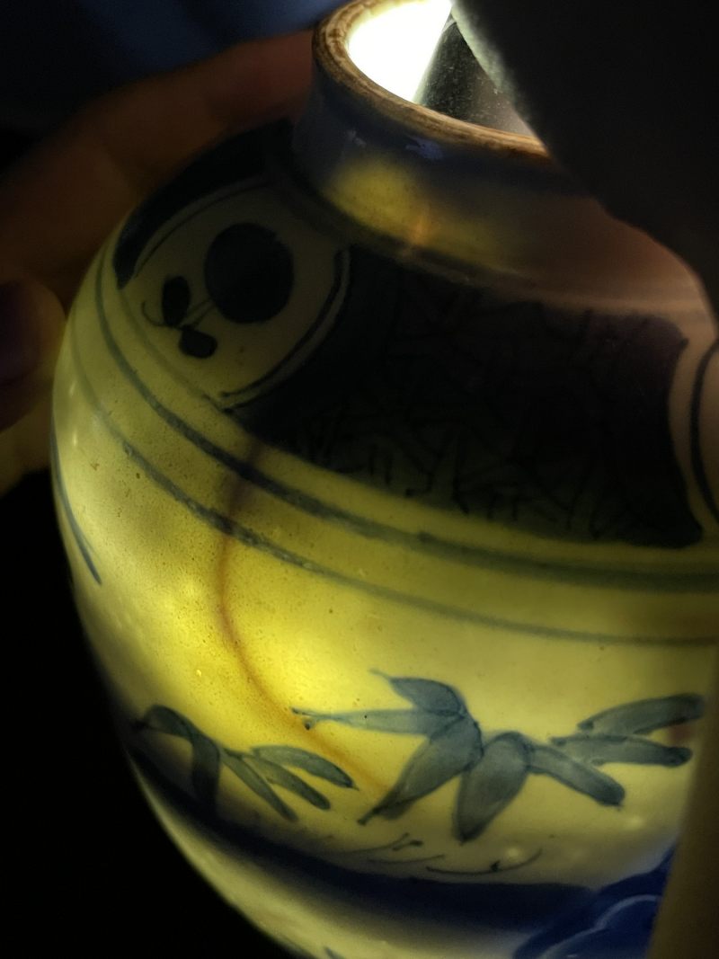 明万历 青花人物故事纹罐 - 图14