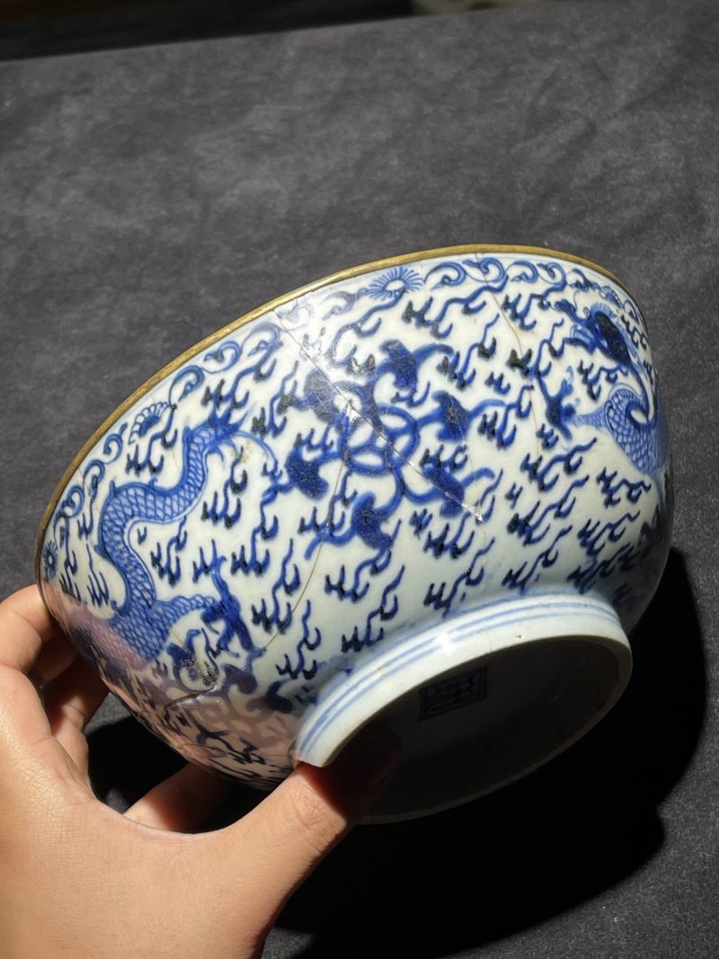 清代 青花瓷器一组14件 - 图39