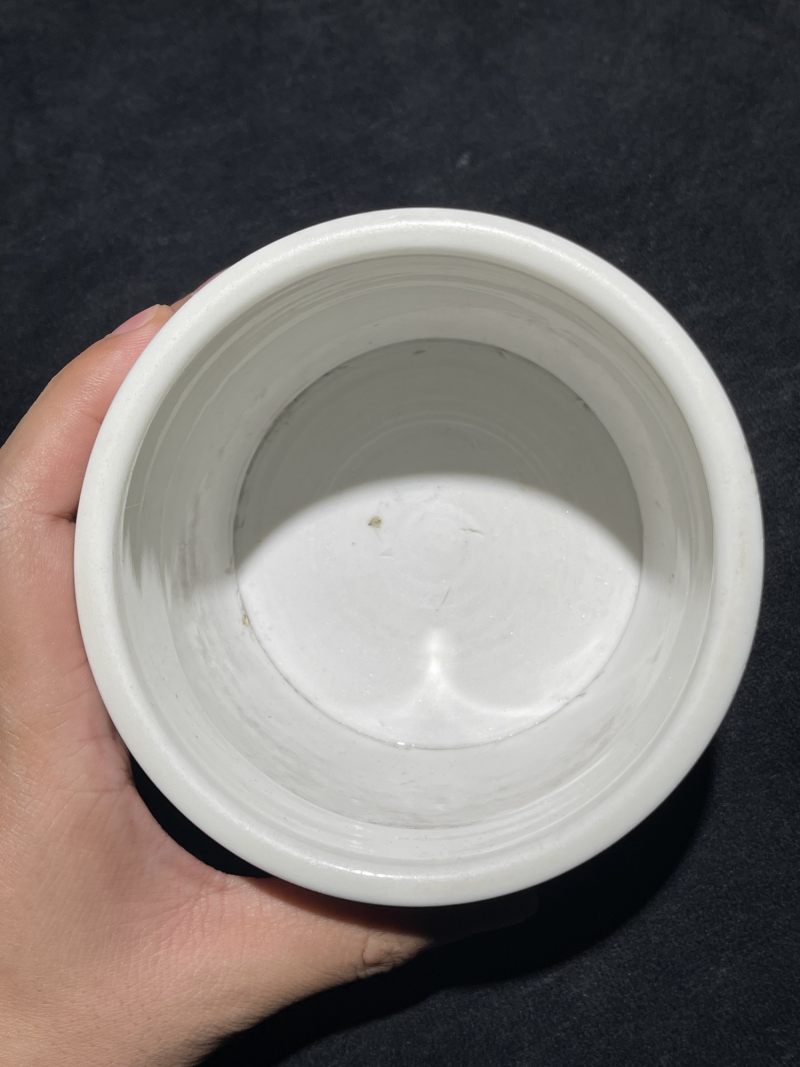 明末清初 德化白釉三足炉 - 图5