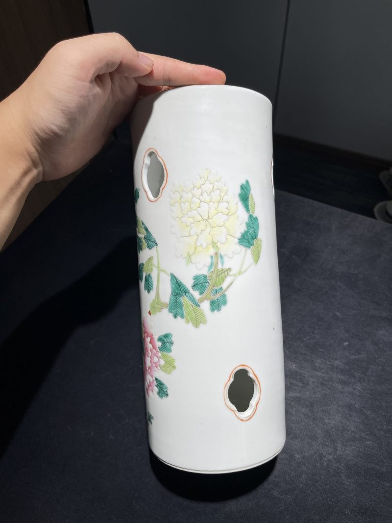 清代 粉彩瓷器一组四件 - 图10