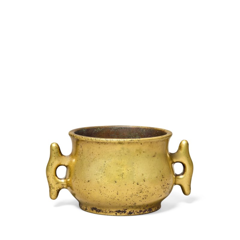 十七/十八世紀 銅香爐 | A BRONZE INCENSE BURNER