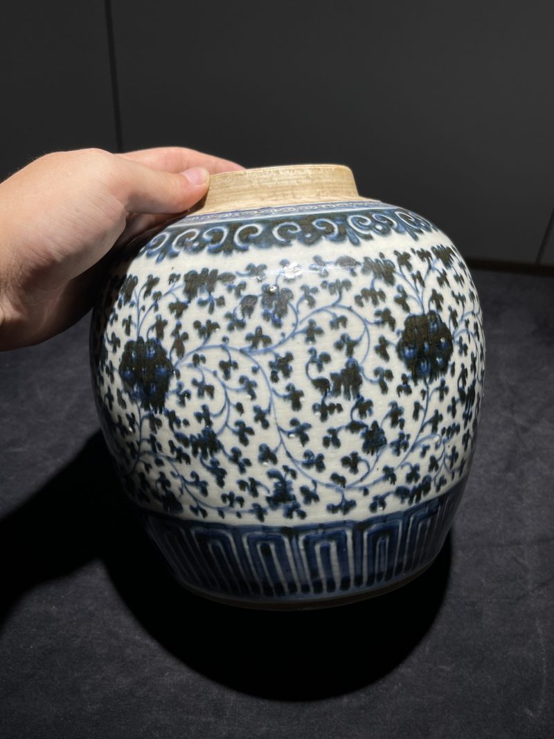 清代 青花罐一组5件 - 图9