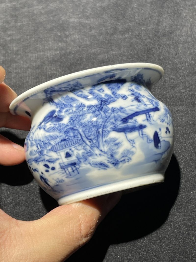 清代 青花瓷器一组12件 - 图26