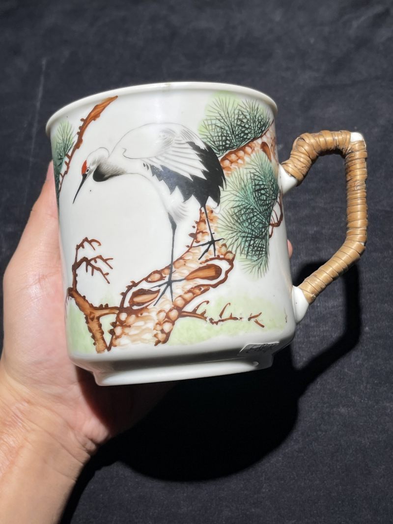 民国 粉彩茶杯一组6件 - 图3