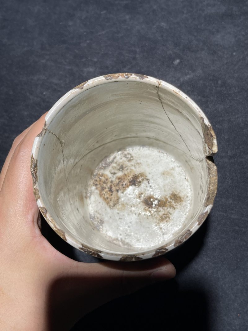 清代 粉彩、青花笔筒一组4件 - 图19