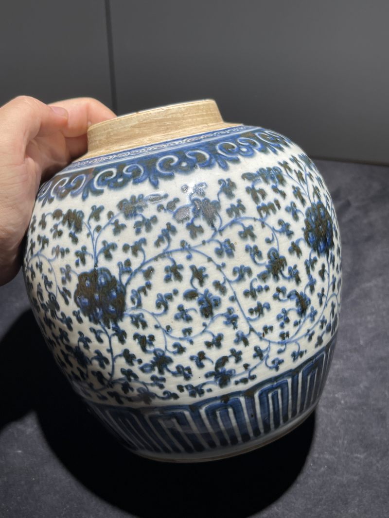 清代 青花罐一组5件 - 图10
