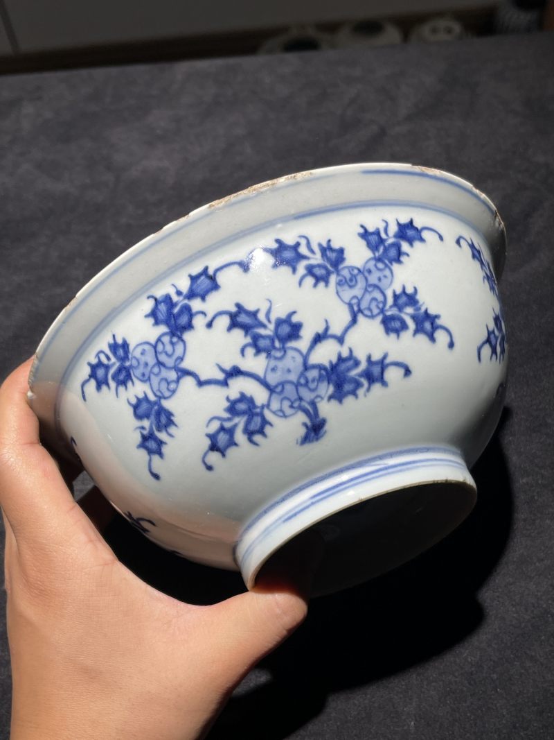清代 青花瓷器一组14件 - 图44