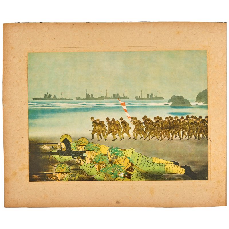 十九至二十世紀 日本軍事圖冊、手稿及版畫 | A GROUP OF JAPANESE MILITARY ALBUMS, MANUSCRIPTS AND WOODBLOCK PRINTS - 图16