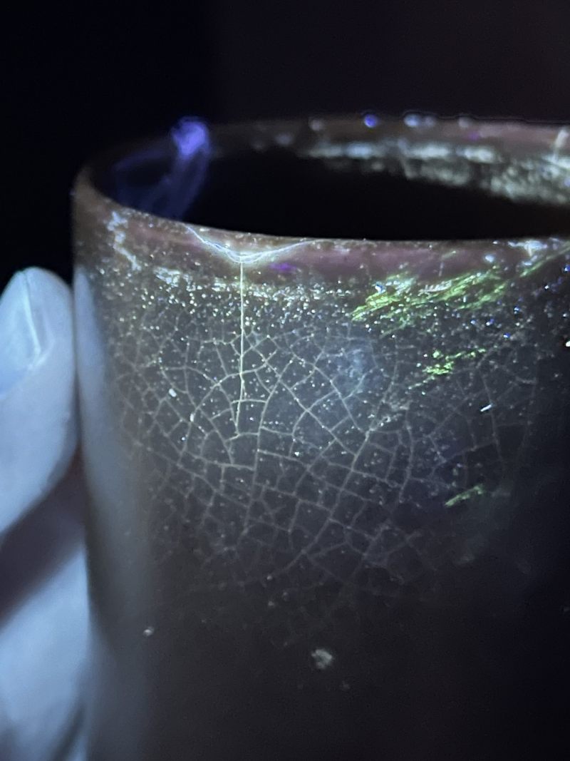 清光绪 茶叶末釉荸荠瓶 - 图11