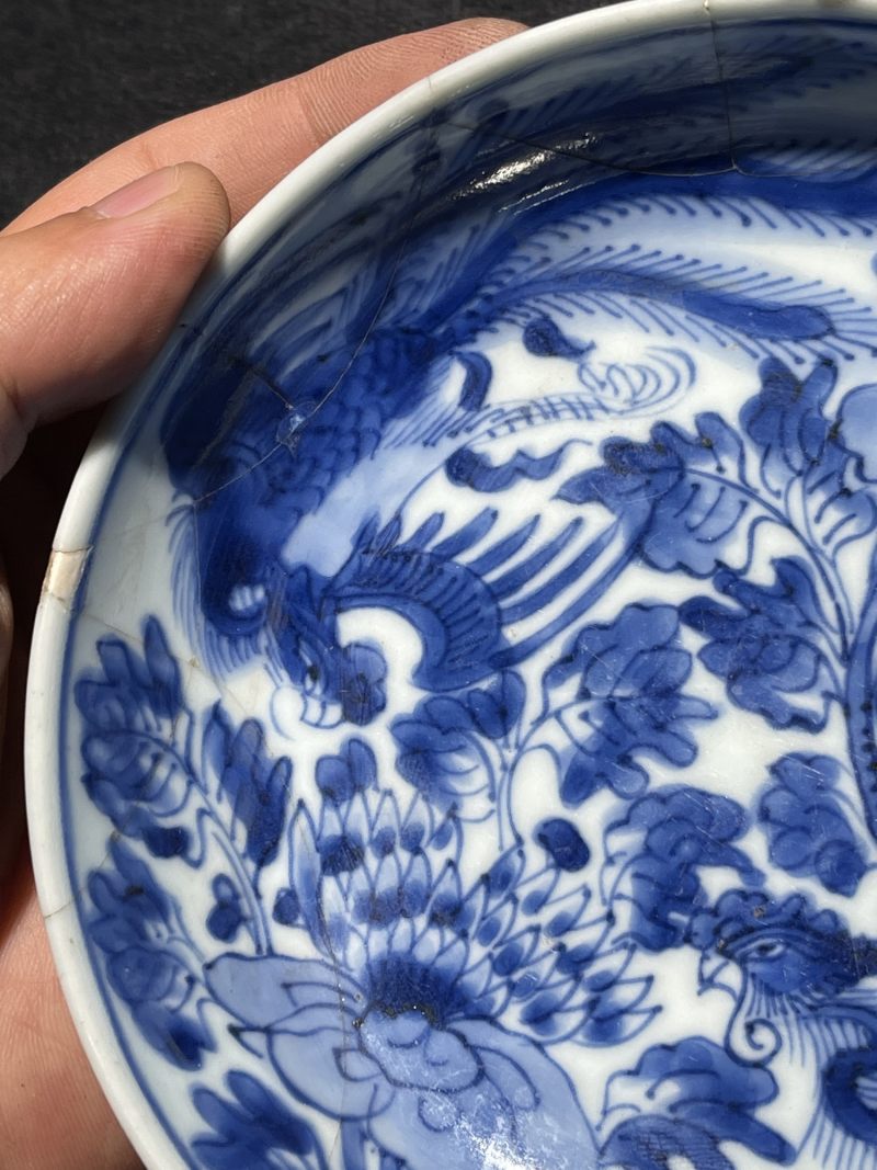 清中期 青花瓷器一组7件 - 图34