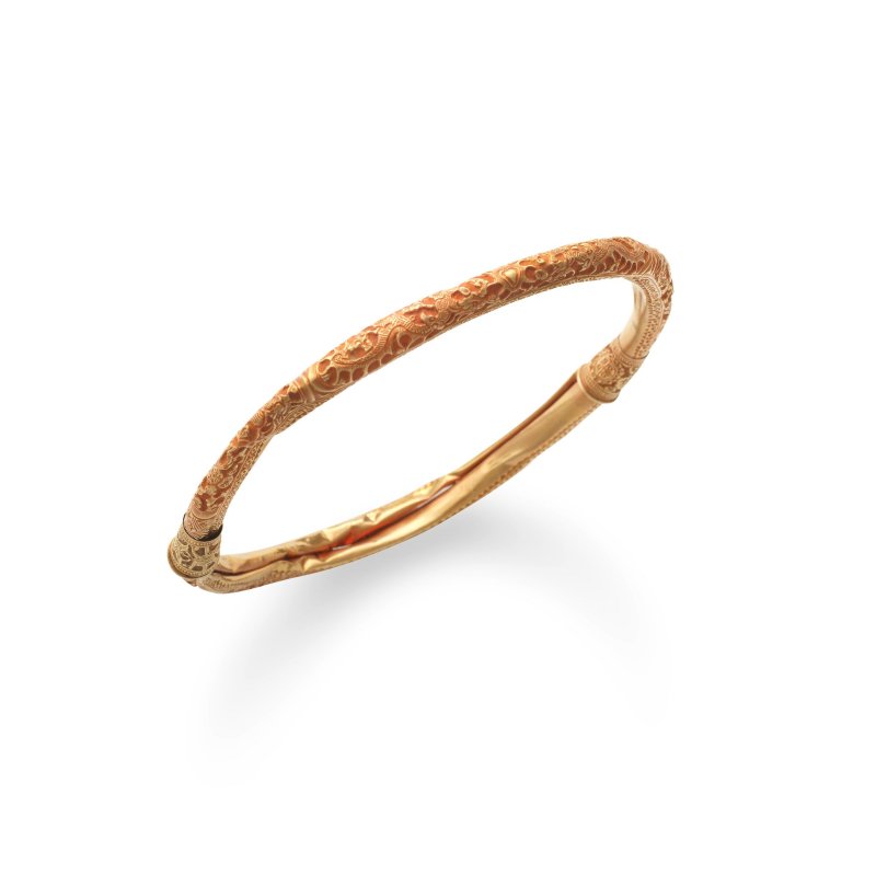 清 金項圈 | A RARE GOLD NECKLET - 图3