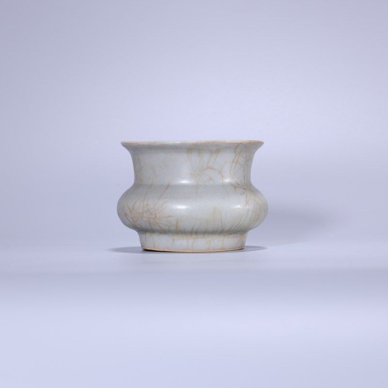 明代 龙泉窑青渣斗