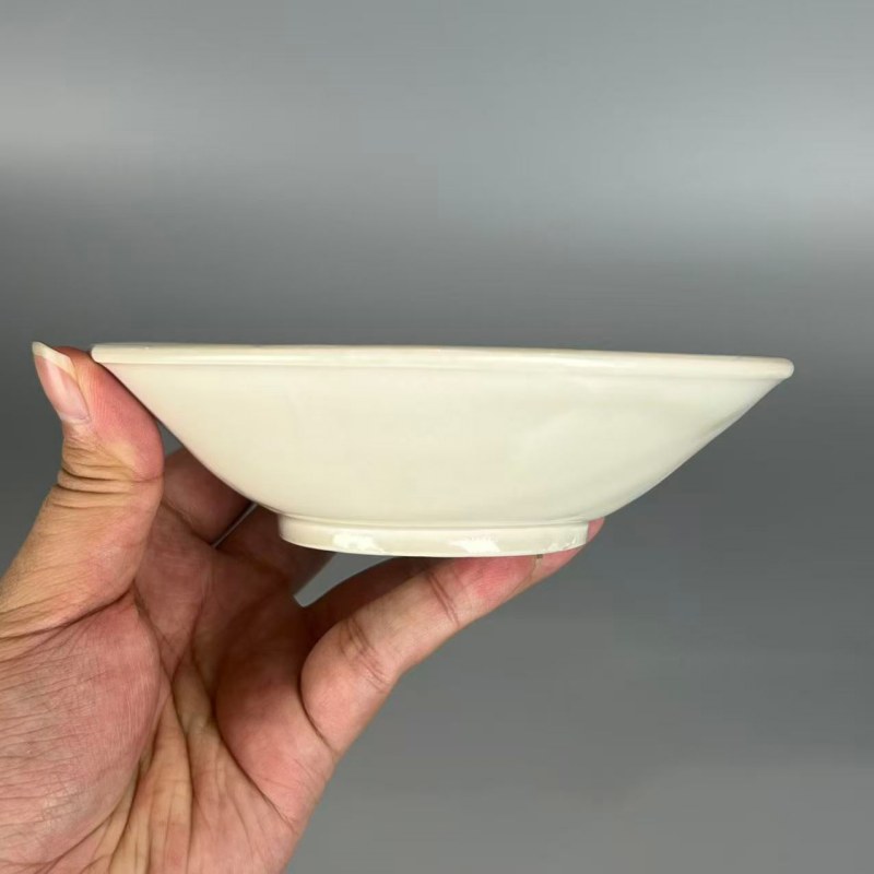 明代 白釉盏 - 图8