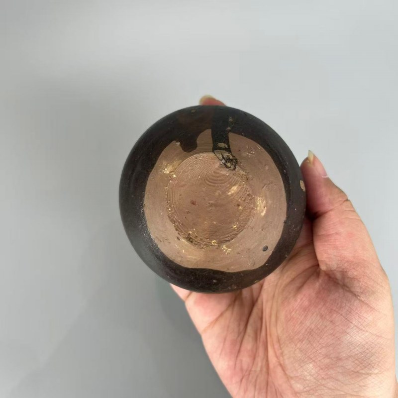 明代 洪塘窑大海茶入 - 图11
