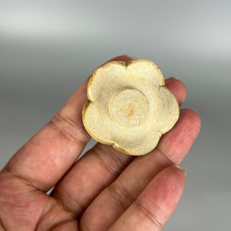 明代 绿釉茄子形香罐 - 图20