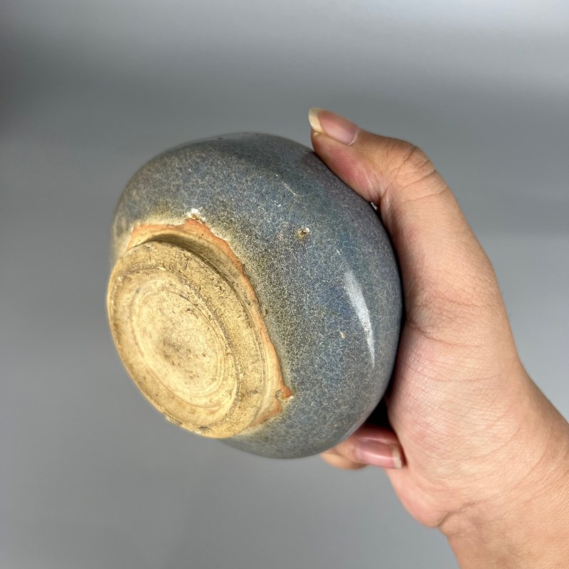明代 钧窑罗汉杯 - 图11