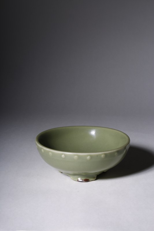 明 景德镇窑仿龙泉青釉鼓钉洗 - 图5