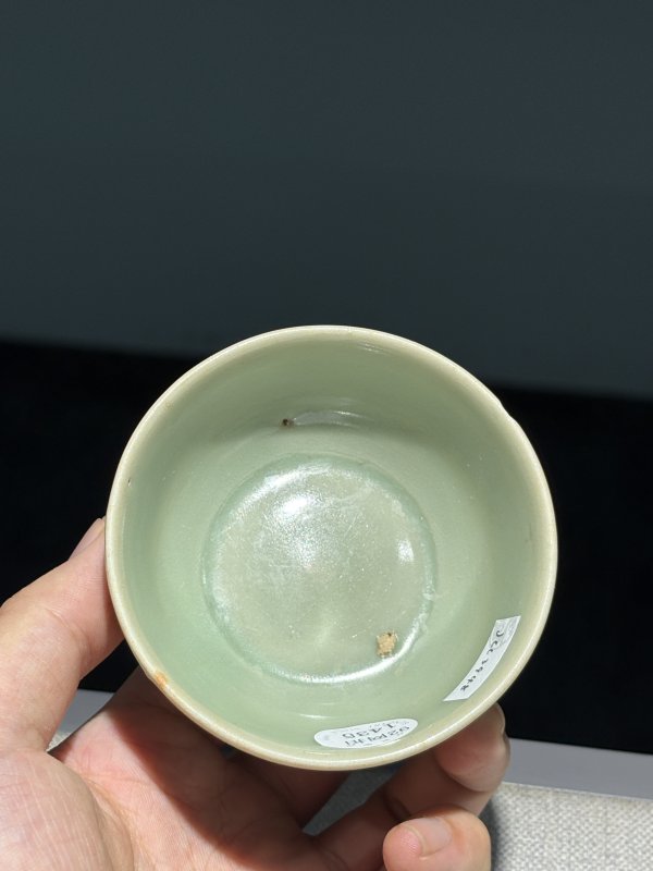 元 龙泉青釉茶圆 - 图11