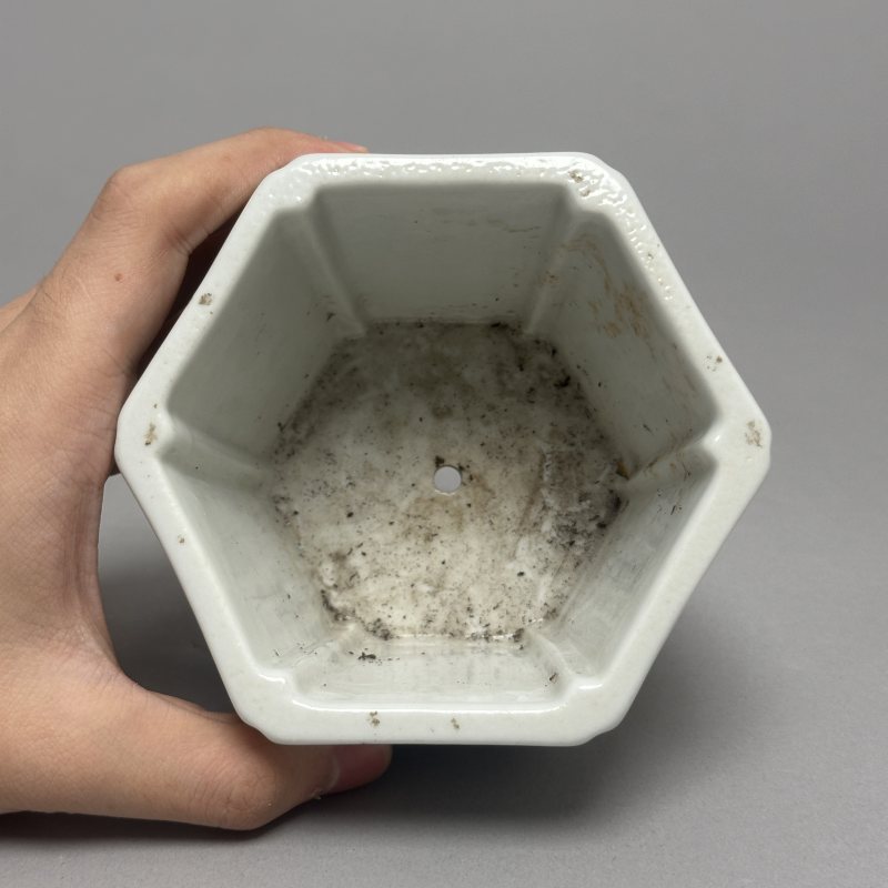 民国 粉彩婴戏花盆 - 图3