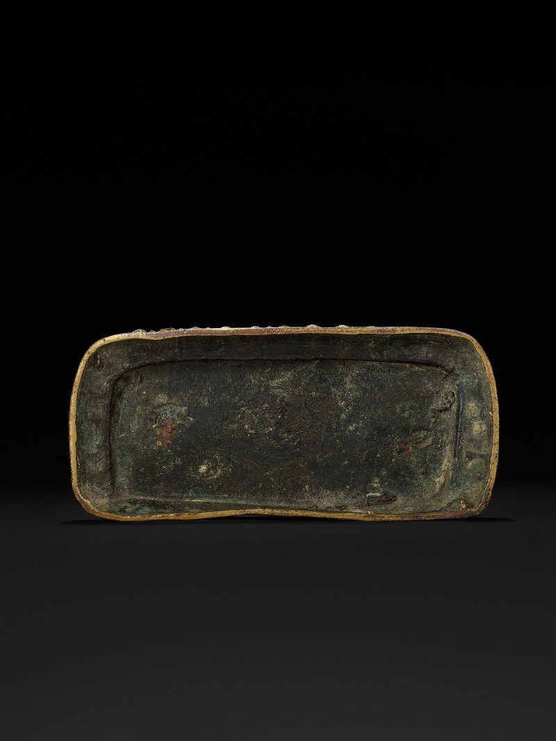 鎏金銅合金吒枳明王立像  西藏中部 丹薩替寺 約1431至1435年 - 图5