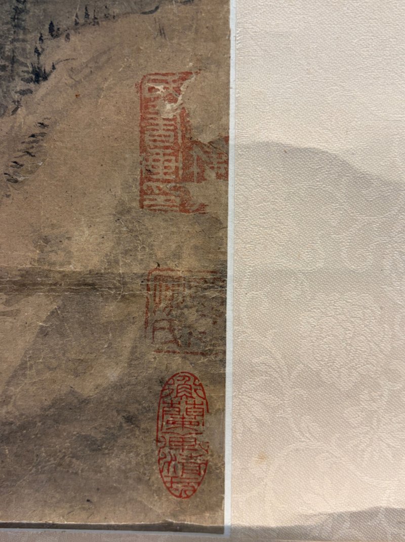 （傳）王翬 仿黃公望山水 設色紙本 立軸 | ATTRIBUTED TO WANG HUI (1632-1717) - 图5