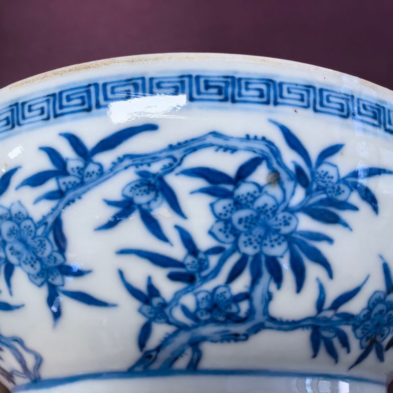 清晚期 青花龙纹捧盒 - 图11