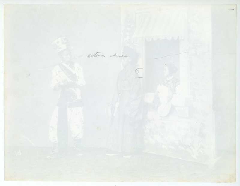 1870年代 洛伦佐·费斯勒 上海戏班舞台照 - 图3
