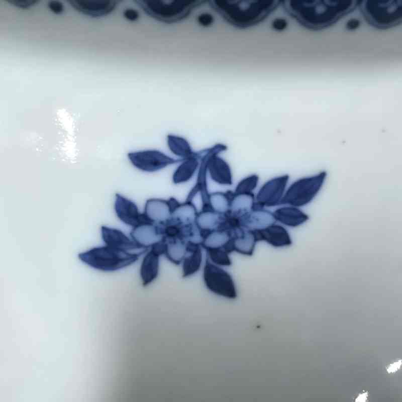 清道光 青花婴戏图洗 - 图7
