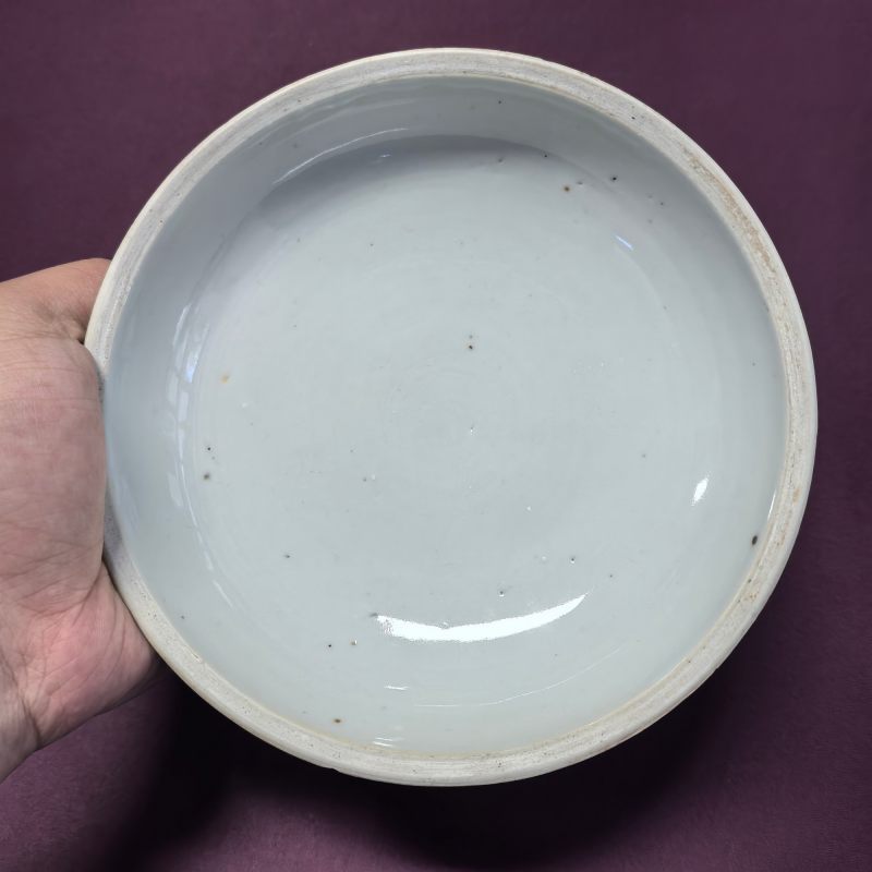 清晚期 青花龙纹捧盒 - 图18