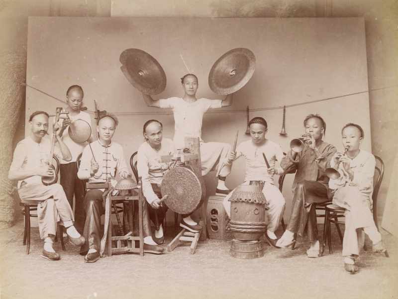1880年代 民乐队合影