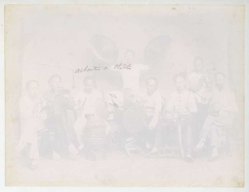 1880年代 民乐队合影 - 图3