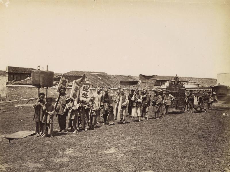 1870年代 威廉·桑德斯 迎亲队伍 - 图1