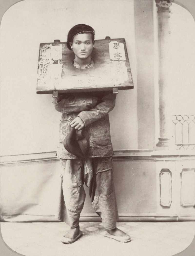 1890年代 耀华照相馆 囚犯 - 图1