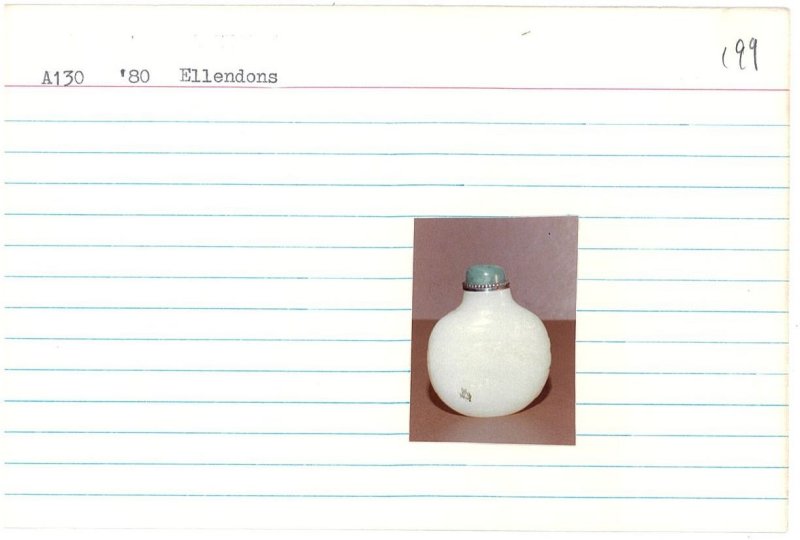 1750-1850 白玉人物紋鼻煙壺、翡翠蓋 | A WHITE JADE 'FIGURE' SNUFF BOTTLE - 图11