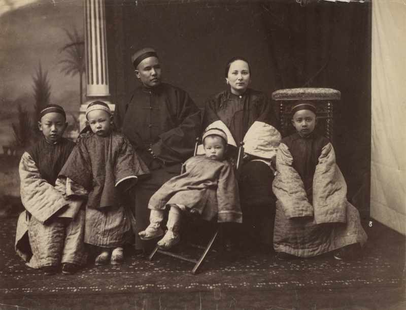 1880年代 家庭合影