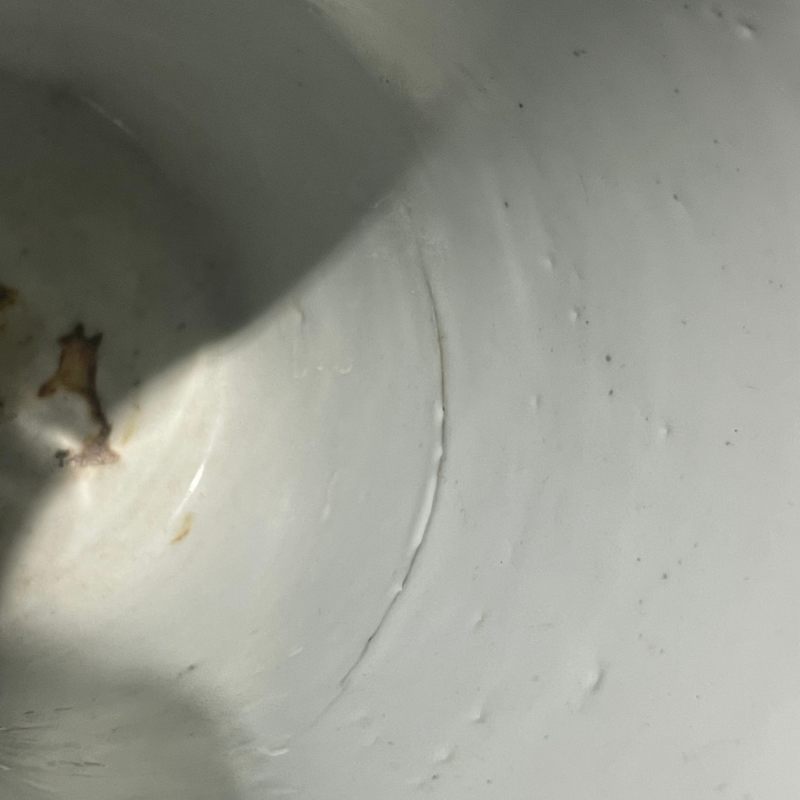 清康熙 青花博古纹笔筒 - 图20