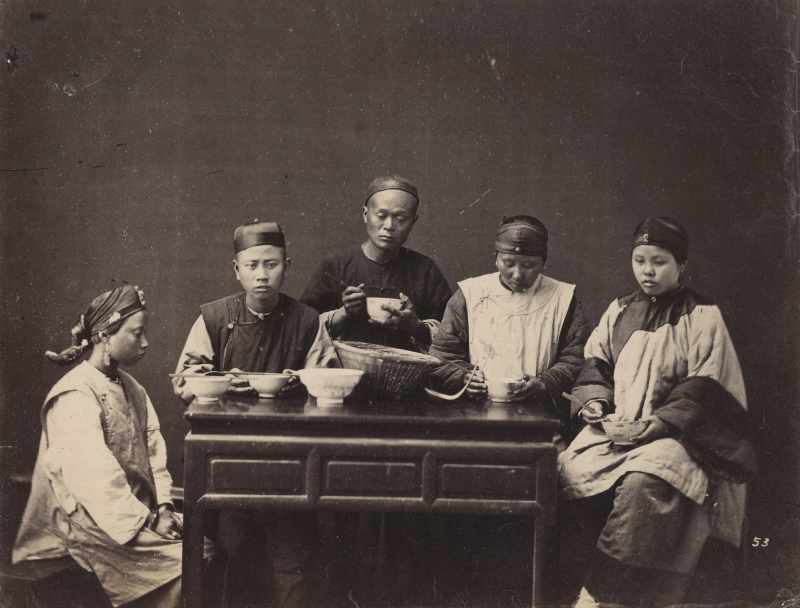 1880年代 威廉·桑德斯 家庭用餐
