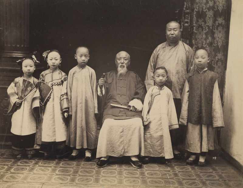 1870年代 祖孙家庭合影