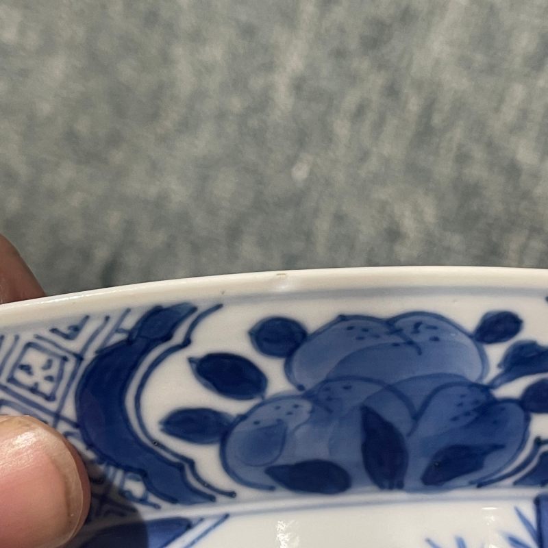 清康熙 青花西厢记图碗 - 图15