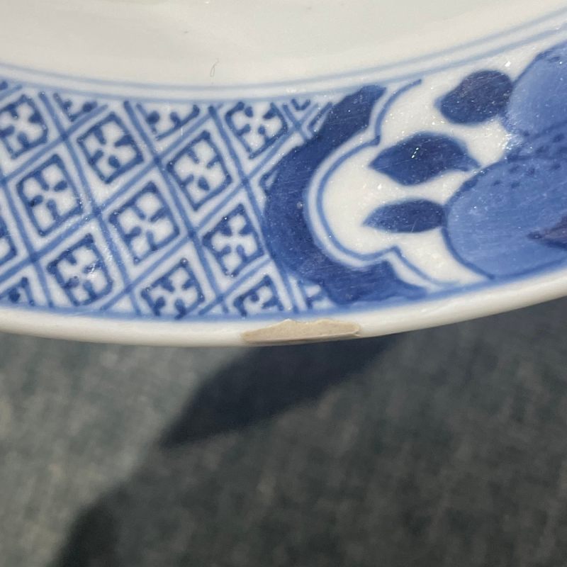 清康熙 青花西厢记图碗 - 图16