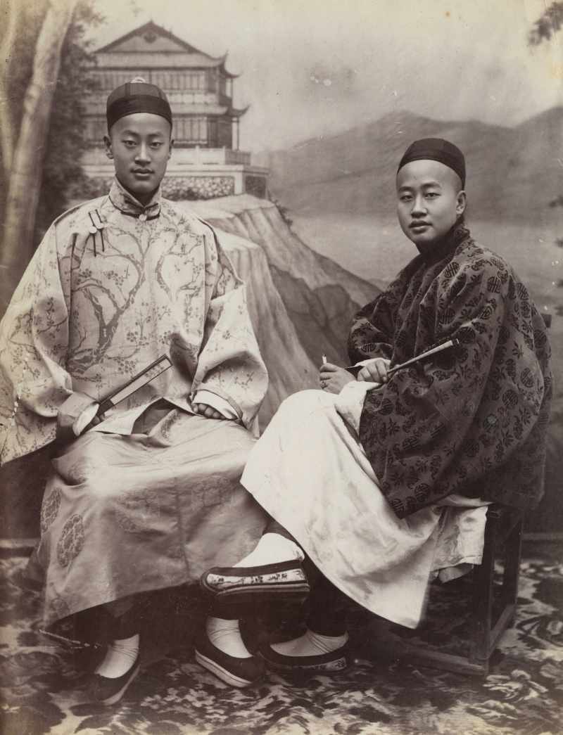 1890年代 富绅合影 - 图1